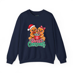 Sweet Christmas Gingerbread Bears Crewneck Sweatshirt