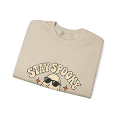 Ahoy Spooky Ghost Halloween Crewneck Sweatshirt