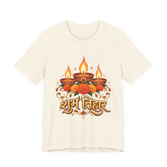 Shubh Diwali Floral Diyas T-Shirt