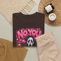 “No You Hang Up” Ghost Face Graphic Tee