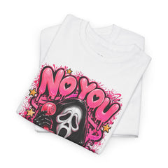 “No You Hang Up” Ghost Face Graphic Tee