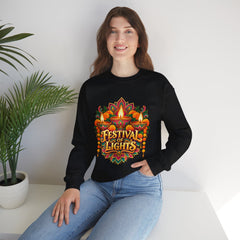Festival of Lights Diwali Crewneck Sweatshirt