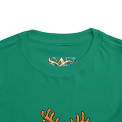 Holiday Vibes Reindeer Toddler Tee
