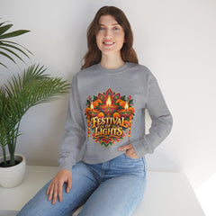 Festival of Lights Diwali Crewneck Sweatshirt