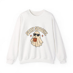 Ahoy Spooky Ghost Halloween Crewneck Sweatshirt