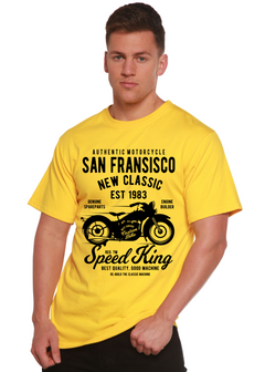 San Fransisco Spun Bamboo® Men's Bamboo Viscose/Organic Cotton Short Sleeve Graphic T-Shirt