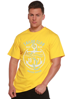 Sailor Club Spun Bamboo® Men's Bamboo Viscose/Organic Cotton Short Sleeve Graphic T-Shirt