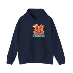 Sweet Christmas Gingerbread Bears Hoodie