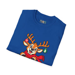Holiday Vibes Reindeer Christmas T-Shirt