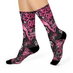 “Scream Queen” Crew Socks