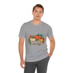 Thankful Pumpkin Harvest Thanksgiving T-Shirt