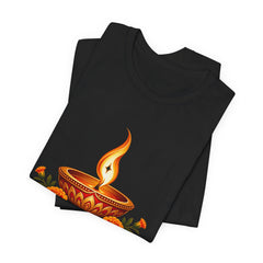Tihar Festival Diya Celebration Tee