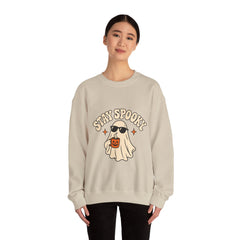 Ahoy Spooky Ghost Halloween Crewneck Sweatshirt