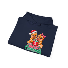 Sweet Christmas Gingerbread Bears Hoodie