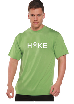 Hike Men's Bamboo Viscose/Organic Cotton Short Sleeve Graphic T-Shirt