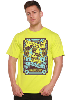 Shave and Cut Spun Bamboo® Men's Bamboo Viscose/Organic Cotton Short Sleeve Graphic T-Shirt