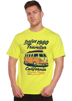 Surfing 1980 Spun Bamboo® Men's Bamboo Viscose/Organic Cotton Short Sleeve Graphic T-Shirt