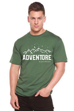 Adventure Printed Men's Bamboo Viscose/Organic Cotton Short Sleeve T-Shirt