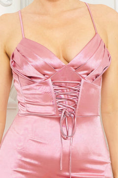 “Un-Hand Me” Deco Rose Maxi Dress