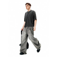 “Rod Wave” Cropped Snow-Washed Tee