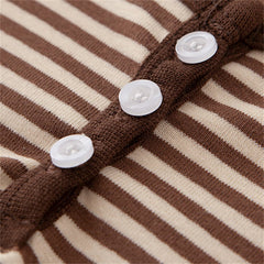 Striped Soft Cotton T-shirt 2022 Summer Fashion Slim O Neck Streetwear Tees Women Chic Tops