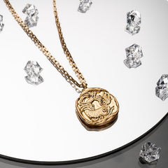 twelve zodiac signs necklace