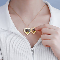 heart locket necklace