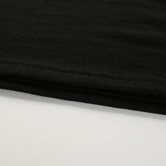 Summer Women Black Short T-Shirts Sexy Crop Tops Short Sleeve Bandage Tee Tops Female Shirts
