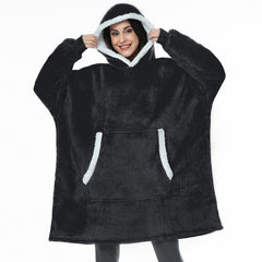 Oversized Hoodie Sweatshirt Women Tie Dye Hoodies Fleece Giant Wearable Blanket