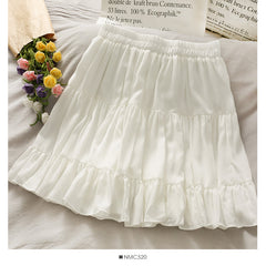 Sexy High Waist Slim Pleated A Line Mini Skirts Casual Short Skirt Alt Clothes Female