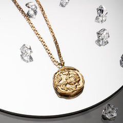 twelve zodiac signs necklace