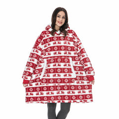 Oversized Hoodie Sweatshirt Women Tie Dye Hoodies Fleece Giant Wearable Blanket