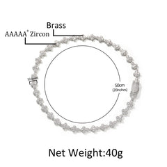 diamond necklace cross moissanite chain