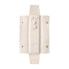 High-end microfiber leather necklace clutch bag