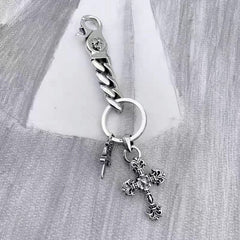 Retro chain waist trouser chain bag chain Key chain Retro dagger