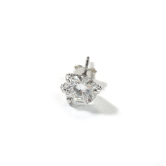 S925 silver moissanite dragon claw earrings