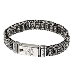 Six-character mantra roller bracelet