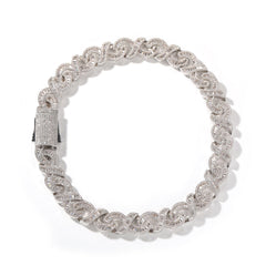 15mm Diamond Geometric Infinity Cuban Chain