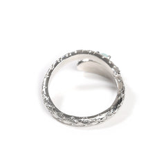 Zircon snake open ring