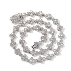 diamond necklace cross moissanite chain