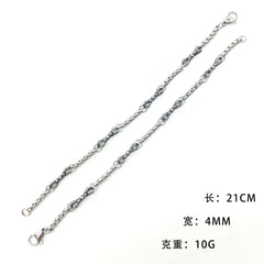 Vajra stainless steel retro simple bracelet