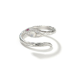 Zircon snake open ring