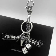 Retro chain waist trouser chain bag chain Key chain Retro dagger