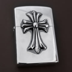 flame cross sword tongue anchor retro lighter