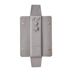 High-end microfiber leather necklace clutch bag