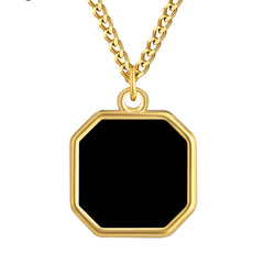 Personalized photo heating color changing necklace
