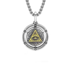 God's Eye Rotatable Pendant
