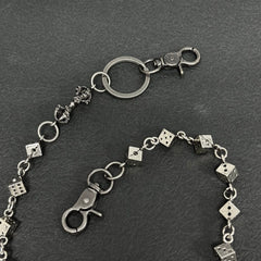 vajra dice metal waist chain