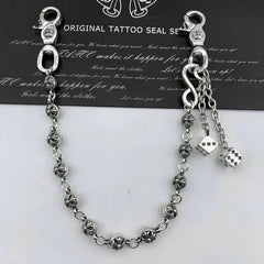 Retro chain waist trouser chain bag chain Key chain Retro dagger