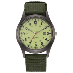 Canvas men's casual fashion gift watch, quartz watch